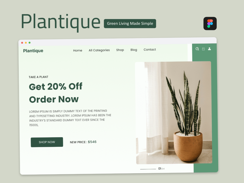 Plantique - Green Living Made Simple